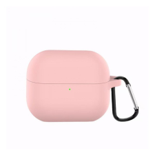 utángyártott 2.5mm Samsung Buds3/Buds3 Pro szilikon tok, rózsaszín tok és táska
