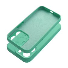 utángyártott 2mm Apple iPhone 15 Pro Max szilikon hátlap tok, mentazöld (5903396292798) tok és táska