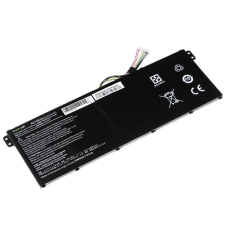 utángyártott Acer Aspire ES 17 ES1-731, ES 17 ES1-731G Laptop akkumulátor - 2100mAh (11.4V Fekete) - Utángyártott acer notebook akkumulátor