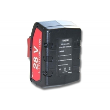 utángyártott AEG / Milwaukee M28BX akkumulátor - 2000mAh (28V) - Utángyártott barkácsgép akkumulátor