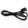 utángyártott Alpine CDA-9847R készülékhez átalakító kábel (3.5mm Jack (Apa), Alpine csatlakozó, 60cm, Fekete) - Utángyártott