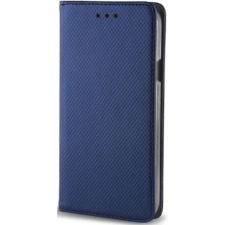 utángyártott Apple iPhone 16 Plus, Oldalra nyíló tok, stand, Smart Magnet, sötétkék tok és táska