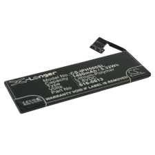 utángyártott Apple iPhone 5 64GB készülékhez mobiltelefon akkumulátor (Li-Polymer, 3.8V, 5.32Wh / 1400mAh) - Utángyártott mobiltelefon akkumulátor