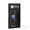 utángyártott Apple iPhone X, 5D Full Glue hajlított tempered glass kijelzővédő üvegfólia, átlátszó