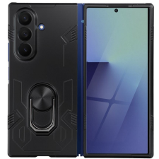 utángyártott Armor Samsung Galaxy Z Fold 7 hátlap tok, fekete tok és táska