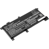 utángyártott Asus R457UV-GA055T készülékhez laptop akkumulátor (Li-Polymer, 7.6V, 4800mAh / 36.48Wh) - Utángyártott