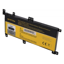 utángyártott Asus X556UB, X556UF Laptop akkumulátor - 4200mAh (7.6V Fekete) - Utángyártott asus notebook akkumulátor