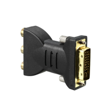 utángyártott Átalakító (DVI (Apa), RCA (Anya), Fekete) - Utángyártott kábel és adapter