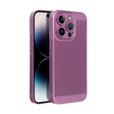 utángyártott Breezy Apple iPhone 14, műanyag tok, lila tok és táska