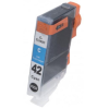 utángyártott Canon CLI-42C [C] 14ml prémium, nagy kapacitású kék tintapatron, chippel