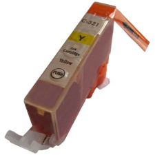 utángyártott Canon nyomtatóhoz utángyártott CLI-521 Y sárga chipes tintapatron (cli521) nyomtatópatron & toner