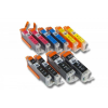 utángyártott Canon Pixma MG5500 készülékhez 10 db tintapatron (Cián / Fekete / Fekete / Fehér / Magenta / Sárga) - Utángyártott