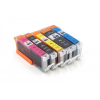 utángyártott Canon Pixma MG6853 készülékhez 5 db tintapatron (Cián / Fehér / Fekete / Fehér / Magenta / Sárga) - Utángyártott