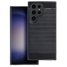 utángyártott Carbon Samsung Galaxy A17 szilikon tok, fekete tok és táska