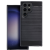utángyártott Carbon Samsung Galaxy S25 FE szilikon tok, fekete