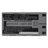 utángyártott Casio FJ50L1-G, HA-G20BAT helyettesítő akkumulátor (Li-Ion, 3000mAh / 22.2Wh, 7.4V) - Utángyártott