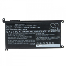 utángyártott Dell Inspiron 15-5570-D1645S, 15-5570-D2545S készülékekhez Laptop akkumulátor (11.4V, 3650mAh, Li-Ion) - Utángyártott dell notebook akkumulátor