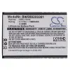 utángyártott Doro 7050 Flip készülékhez mobiltelefon akkumulátor (3.7V, 1200mAh / 4.44Wh, Lithium-Ion) - Utángyártott