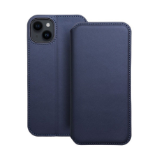 utángyártott Dual Pocket Apple iPhone 14 Plus, flip tok, kék tok és táska