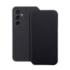 utángyártott Dual Pocket Samsung Galaxy S23 FE, flip tok, fekete