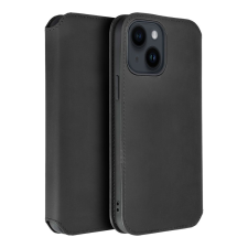 utángyártott Dual Pocket Xiaomi Redmi Note 14 5G flip tok, fekete tok és táska