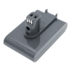 utángyártott Dyson DC56, DC57 készülékekhez takarítógép akkumulátor (Li-Ion, 22.2V, 2500mAh / 55.5Wh) - Utángyártott