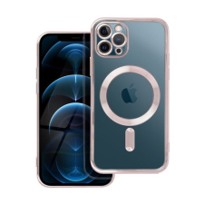 utángyártott Electro Mag Apple iPhone 11 Pro MagSafe szilikon tok, rozéarany tok és táska