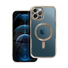 utángyártott Electro Mag Apple iPhone 12 Pro Max MagSafe szilikon tok, arany tok és táska
