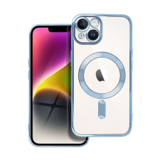 utángyártott Electro Mag Apple iPhone 14 MagSafe szilikon tok, kék tok és táska
