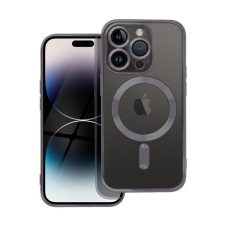 utángyártott Electro Mag Apple iPhone 14 Pro MagSafe szilikon tok, fekete tok és táska