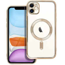 utángyártott Electro Mag Samsung Galaxy S25 MagSafe kompatibilis hátlap tok, arany tok és táska