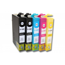 utángyártott Epson Stylus BX535WD készülékhez 5 db tintapatron (Cián / Fekete / Magenta / Sárga) - Utángyártott nyomtatópatron & toner