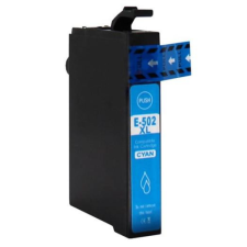 Utángyártott Epson T02W2 ( 502XL ) kék, nagy kapacitású ( 14 ml ), prémium, új tintapatron nyomtatópatron & toner