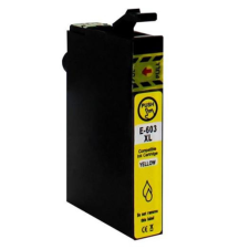  Utángyártott Epson T03A4 ( 603XL ) sárga, nagy kapacitású, prémium tintapatron nyomtatópatron & toner