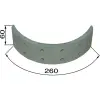 utángyártott Fékbetét hátsó New Holland - 260 x 60 mm