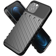 utángyártott Forcell Thunder Samsung Galaxy S25 tok, fekete tok és táska