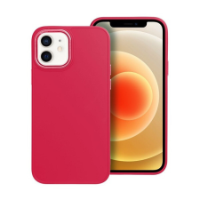 utángyártott Frame Apple iPhone 12/12 Pro közepesen ütésálló tok kameravédő kerettel, magenta tok és táska