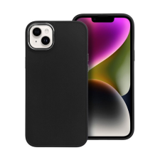 utángyártott Frame Apple iPhone 14 Plus közepesen ütésálló tok kameravédő kerettel, fekete tok és táska