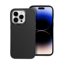 utángyártott Frame Apple iPhone 14 Pro közepesen ütésálló tok kameravédő kerettel, fekete tok és táska