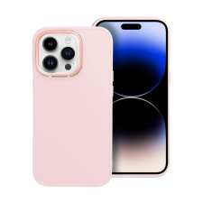 utángyártott Frame Apple iPhone 14 Pro szilikon tok, rózsaszín tok és táska