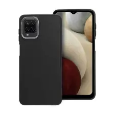utángyártott Frame Samsung Galaxy A12 szilikon tok, fekete tok és táska