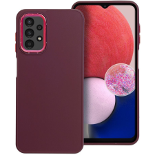 utángyártott Frame Samsung Galaxy A36 közepesen ütésálló tok kameravédő kerettel, lila tok és táska