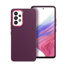 utángyártott Frame Samsung Galaxy A53 5G szilikon tok, lila tok és táska
