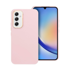 utángyártott Frame Samsung Galaxy A54 5G szilikon tok, rózsaszín tok és táska