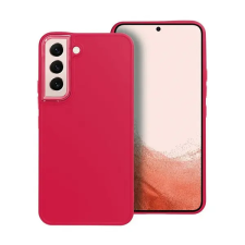 utángyártott Frame Samsung Galaxy S22 szilikon tok, magenta tok és táska