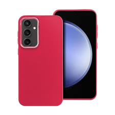 utángyártott Frame Samsung Galaxy S23 FE közepesen ütésálló tok kameravédő kerettel, magenta tok és táska