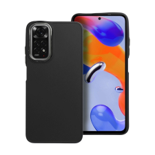 utángyártott Frame Xiaomi Redmi Note 11/11S közepesen ütésálló tok kameravédő kerettel, fekete tok és táska