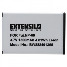 utángyártott Fujifilm FinePix FinePix MX. M603 készülékhez kamera akkumulátor (3.7V, 1300mAh / 4.81Wh, Li-Ion) - Utángyártott egyéb videókamera akkumulátor