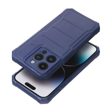 utángyártott Heavy Duty Apple iPhone 15 ütésálló szilikon tok, kék tok és táska