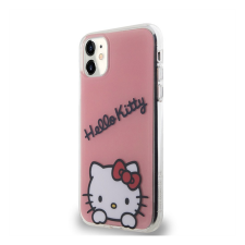 utángyártott Hello Kitty IML Daydreaming Logo Case for iPhone 11 Pink tok és táska